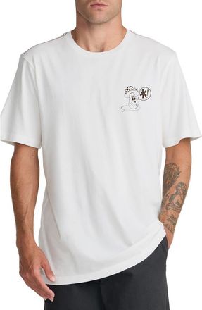 Rvca Bryce Bloom Graphic T-Shirt in Antique White at Nordstrom, Size Xx-Large