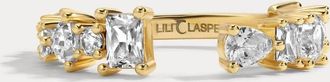 Lili Claspe Womens Mavis Cuff Ring In Gold