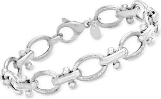 Ross-Simons Italian Sterling Silver Link Bracelet