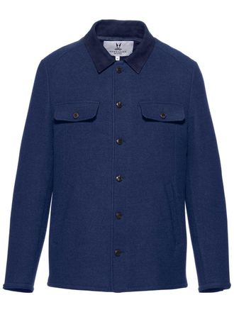 Norwegian Wool Giacca-camicia Oslo - Blu