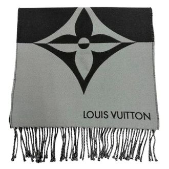 Louis Vuitton Pre-owned Stole - Heren - Pre-owned - Zwart - Maat: ONE Size Wol