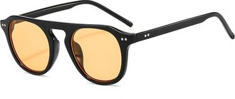 Generic Mens Outdoor Vacation Sunglasses Womens Driving Sports Decorative Sun Glasses(Brown)