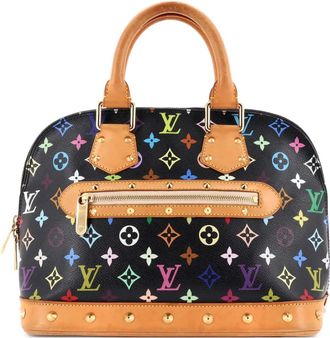Louis Vuitton Alma Handbag Monogram Multicolor PM satchel - Zwart