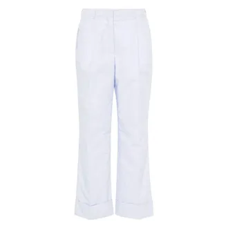 Officine G&eacute;n&eacute;rale Broeken, Dames, Blauw, M, Katoen, Willow Pants