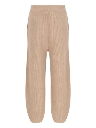 Polo Ralph Lauren Womens Trousers Beige Recycled Cashmere