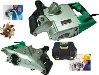 Trade Shop Trade Shop - M&aacute;quina De Rastreo De Ranura De 25 Mm Para La Pared Profesional 1100 W