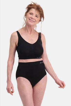 Bamboo Basics high waist maxislip Amy met bamboe (set van 2) zwart