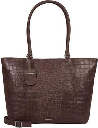 Burkely leren shopper Cool Colbie bruin