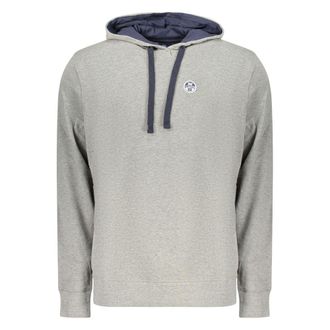 North Sails Gray Cotton Mens Sweatshirt