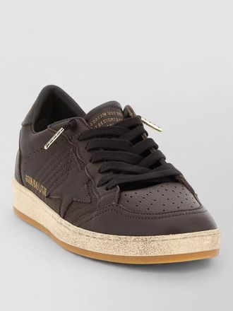 Golden Goose ball star low top sneakers textured sole