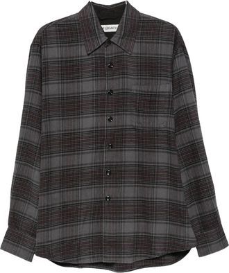 Our Legacy Above Check Flannel Shirt