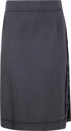 Maison Margiela Dames, Rokken, Zwart, Maat: M