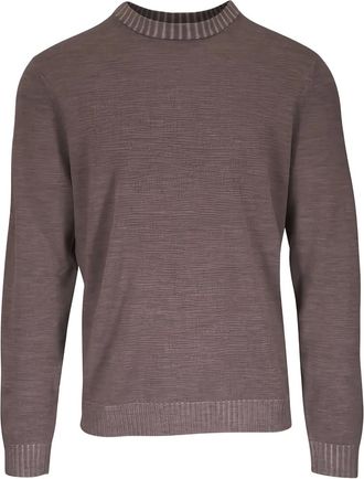 PYA Maglione a righe - Marrone