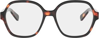 Celine Triomphe Mini Squared Eyeglasses - Dames - Brillen - Veelkleurig - ONE Size - Accessoires