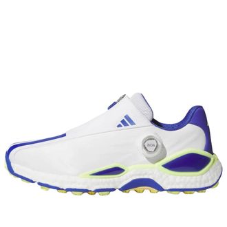 adidas Codechaos 27 Boa Spikeless Golf White Dual Indigo Frozen Lemon KI5739