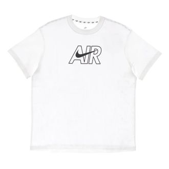 Nike Training T-Shirts, female, White, Size: M Air Bf Tee