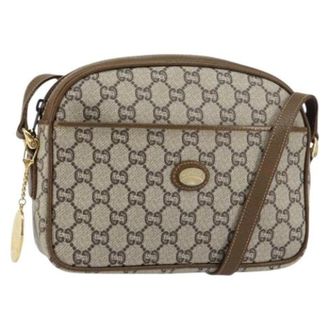 Gucci Pre-owned Cross Body Bags, female, Beige, Size: ONE SIZE Pre-owned Cross Body Bag