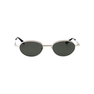 Alexander McQueen Am0523S Zonnebril - unisex - Accessoires - Grijs - Maat: 50 MM