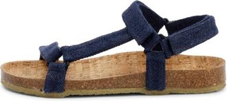 Grand Step Shoes Levi Hemp Sandalen - Unisex | blau