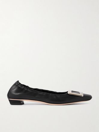 Roger Vivier Ballerine In Pelle Belle Vivier - Nero