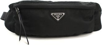 Prada Black Nylon Sling Bag (Pre-Owned)
