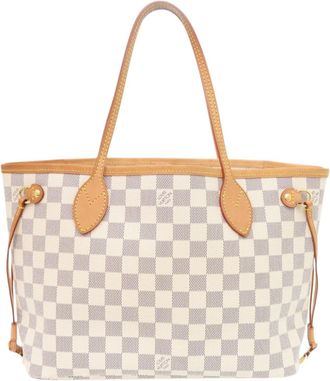 Louis Vuitton Damier Azur White Damier Azur Tote Bag (Pre-Owned)