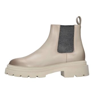 Santoni Dames, Schoenen, Beige, Maat: 37 EU Leer