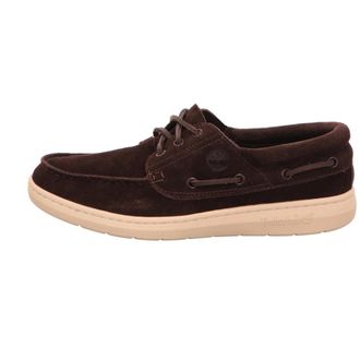 Timberland Portofino Pier bootschoen - Heren - Schoenen - Bruin - Maat: 43 1/2 EU Leer