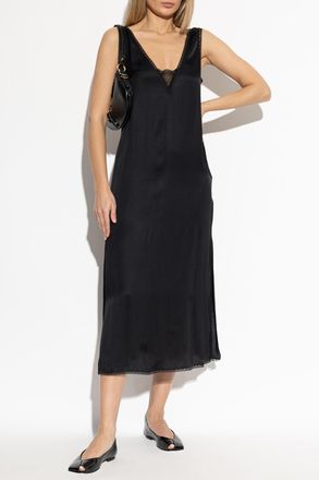 Zadig&Voltaire Renzo Satin Dress, Womens, Black