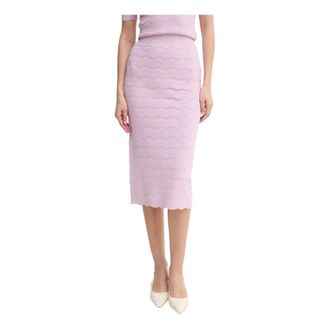 H&eacute;rve L&eacute;ger Rokken, Dames, Roze, L, Midi Rokken