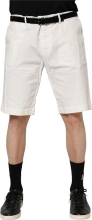 Dolce & Gabbana Heren, Korte broeken, Wit, Maat: 5XL Katoen
