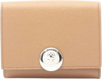 Loewe Pre-owned Wallets, female, Brown, Size: ONE SIZE Pre-owned Tri-fold Wallet