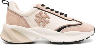 Tory Burch Good Luck sneakers - women - Leather - 10.5 - Neutrals