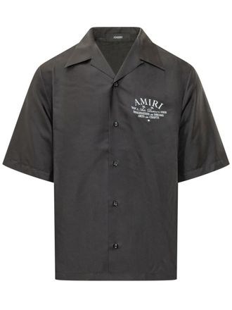 Amiri Black Regular Logo Shirt
