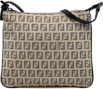 Fendi Pre-owned Fendi Zucchino Canvas Crossbody Ladies 2241-8BT047-JQ4-048