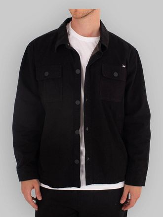 Hurley Hurley Built Twill Overshirt Hemd schwarz