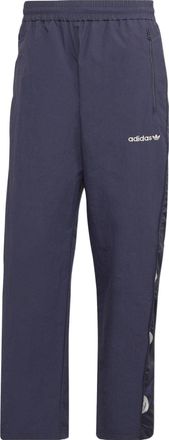 adidas Mens adidas originals Solid Color Smiling Face Embroidered Logo Straight Casual Pants/Trousers Blue HN0386
