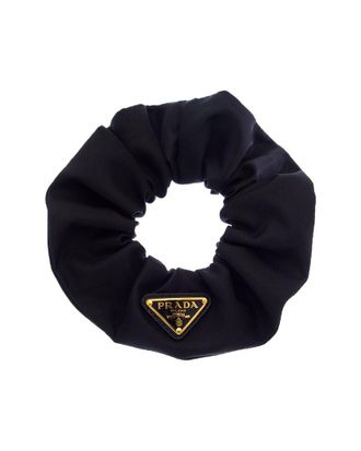 Prada Logo Nylon Scrunchie