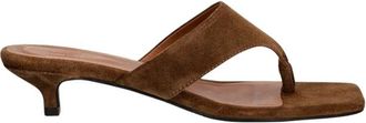 Billi Bi Suede Mule - Dames - Muiltjes - Bruin - 36 EU - Su&egrave;de - Schoenen