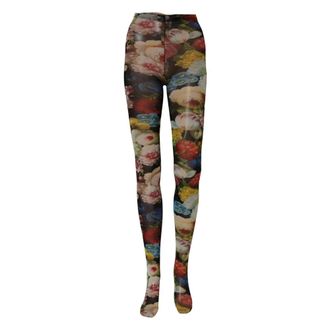 Dolce & Gabbana Ondergoed, Dames, Veelkleurig, L, Nylon, Tights Sokken