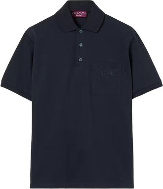 Gucci Chest-pocket Polo Shirt