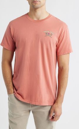 Dark Seas Cathedral Cotton Graphic T-Shirt in Burnt Sien at Nordstrom, Size Xx-Large