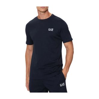 Emporio Armani Korte Mouw Basic T-shirt - Heren - T-shirts - Blauw - L - Tops