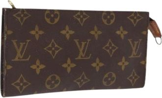 Louis Vuitton Pre-owned Clutches, female, Brown, Size: ONE SIZE Pre-owned Vintage Clutch