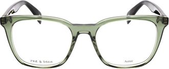 Rag & Bone Mens Grey Rectangular Eyeglass Frames RNB7026/G