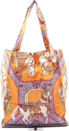 Herm&egrave;s 2008 La Danse Du Cheval Marwari schoudertas - Oranje