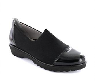 Ara Womens Miriam Slip On Loafer In Black