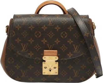 Louis Vuitton Pre-owned Cross Body Bags, female, Brown, Size: ONE SIZE Pre-owned Vintage Coated Canvas Cross Body Bag