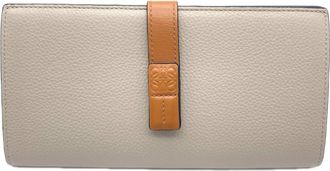 Loewe Beige Brown Orange Long Wallet (Bi-Fold) (Pre-Owned)