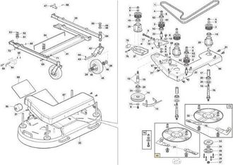 STIGA Sports Disco Porta Hoja Derecho Premontado - Original Stiga Gtr - 118830481/0